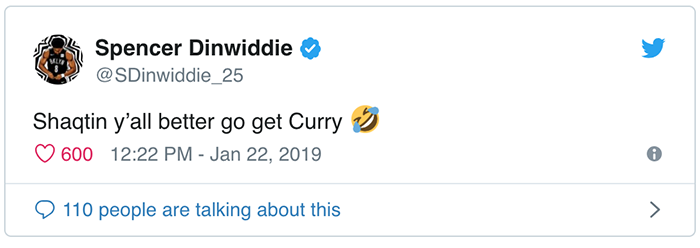 Lâu lâu mới úp rổ, nhưng Stephen Curry lại phải nhận cái kết Shaqtin A Fool cực đắng